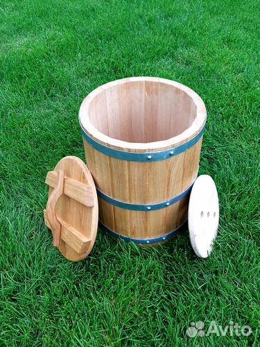 Кадка дубовая