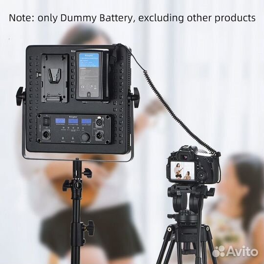 Адаптер питания Kingma NP-FW50 D-Tap (каплер)