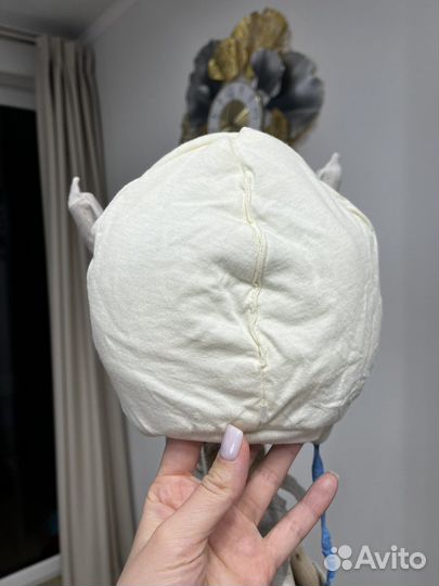 Зимняя шапка из овчины для малыша 48 размер