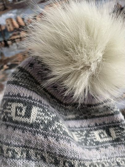 Комплект шапка и шарф