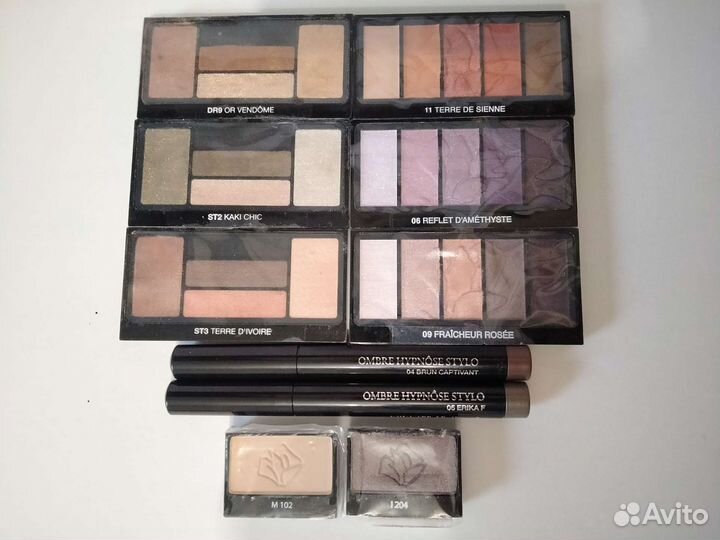 Тени Chanel YSL Lancome Fenty Too faced Nars