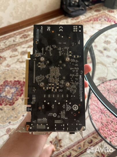 Видеокарта gtx 1050ti 4gb MSI