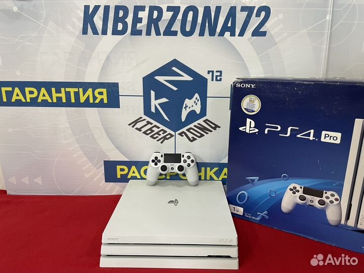 Игровая приставка Playstation 4 Pro Белая (PS4 P