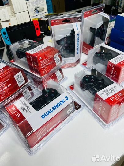 Беспроводной контроллер Dualshock 3 Black