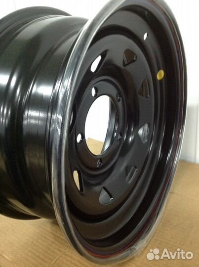 Диск ORW 15x7 5x139.7 d110 ET10 черный Нива/УАЗ