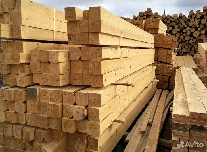 Доска обрезная 40х150 1 сорт все размеры в наличии