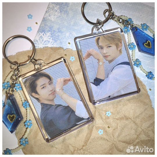 Kpop брелок / парные брелки (2 шт в комплекте)