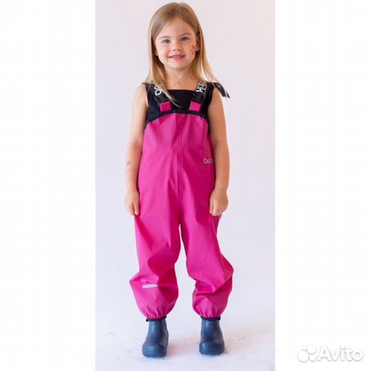 Полукомбинезон для девочки не промокаемый фуксия р