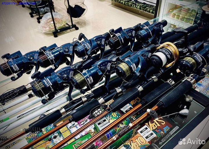 Спиннинг в сборе донка крокодил 1.65 м