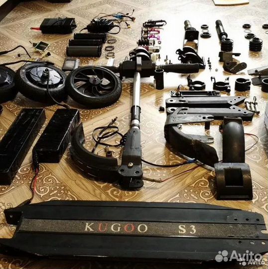 Запчасти для электросамоката Kugoo S1/S2/S3/S3 Pro