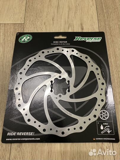 Ротор тормозной Reverse, колодки Avid Code 2011+