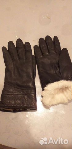 Перчатки женские кожаные 8 размер