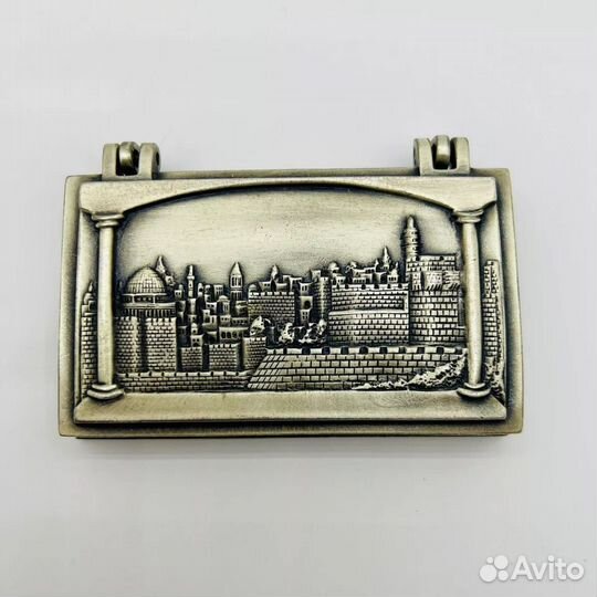 Серебряный картхолдер, визитница, из Иерусалима