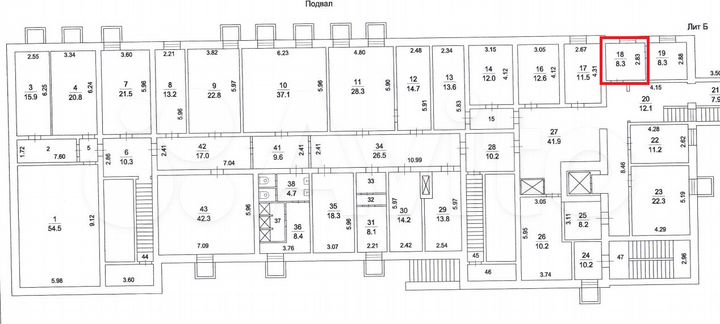 Склад, Бокс, Кладовка 8.3 м²