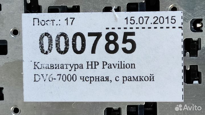 Клавиатура для ноутбука HP Pavilion DV6-7000