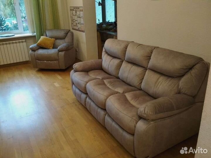 Диван Инфинити эк 3-х местный стационарный