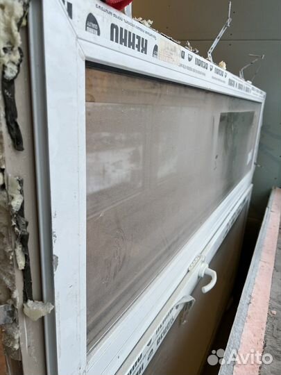 Балконная рама с дверью