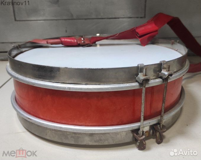 Винтажный пионерский барабан. Пионерия СССР