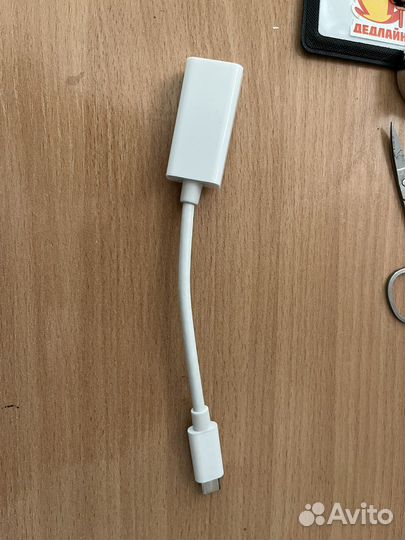 Переходник displayport to type-c