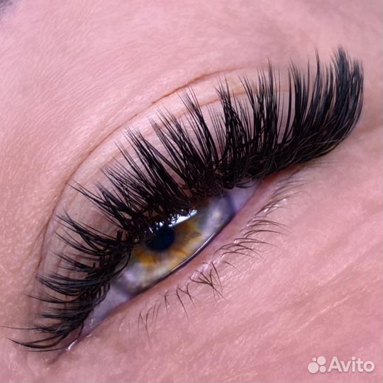 Наращивание ресниц быстро