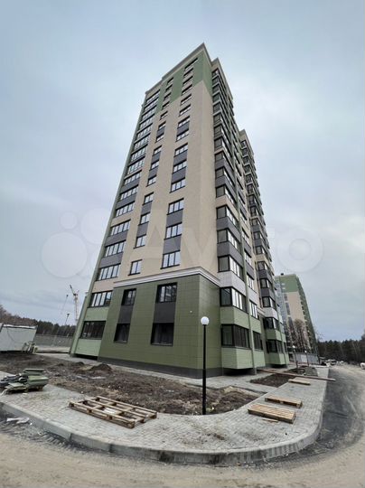 2-к. квартира, 51,5 м², 2/16 эт.