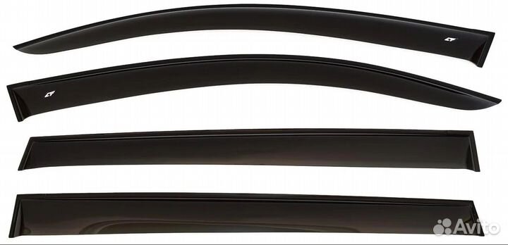 Дефлекторы окон (ветровики) Daewoo Espero 1993-99