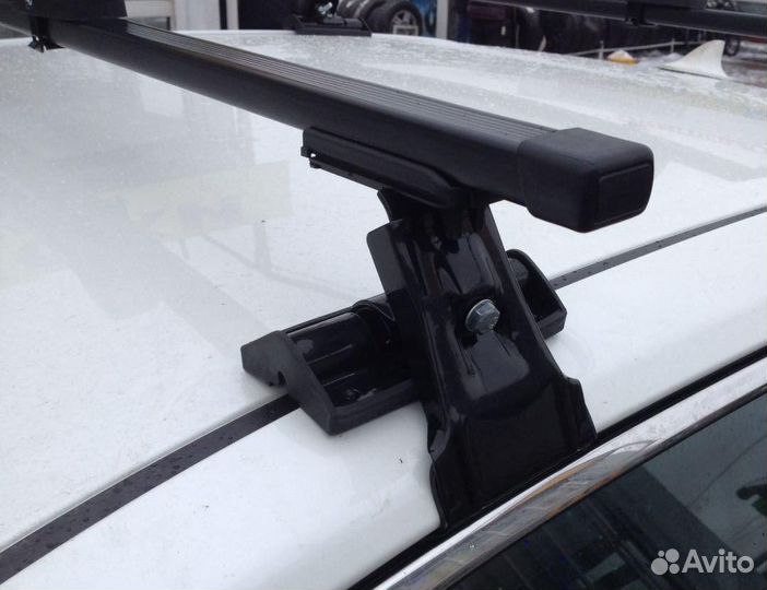 Багажник на гладкую крышу Dromader Квадрат сталь