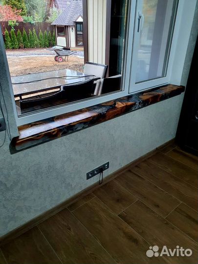 Подоконник из массива на заказ