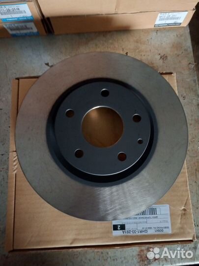 Mazda 6 GJ/GL Диски тормозные перед (оригинал) 2шт