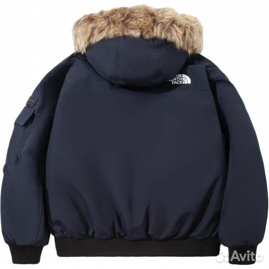 THE north face Down Jacket Unisex Navy (XL)(35)