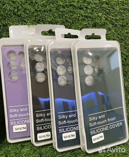 Силиконовые чехлы для S24 / Plus / Ultra