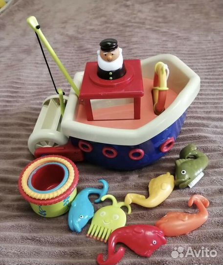 Набор для ванны B. battat Кораблик