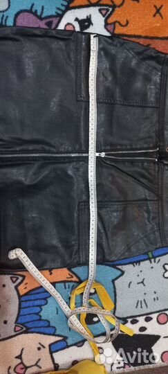 Коженная юбка