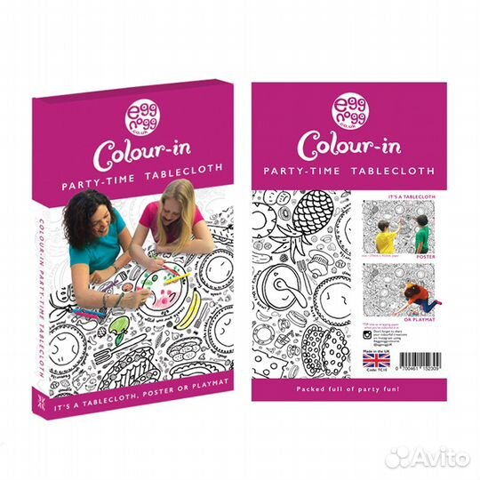 Скатерть-раскраска