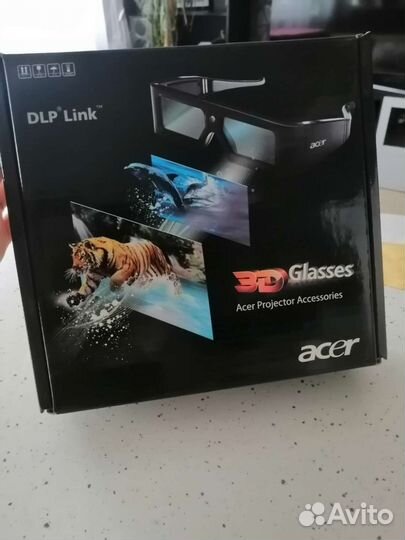 Стерео очки Acer E1 Tb (Black) DLP 3D Glasses