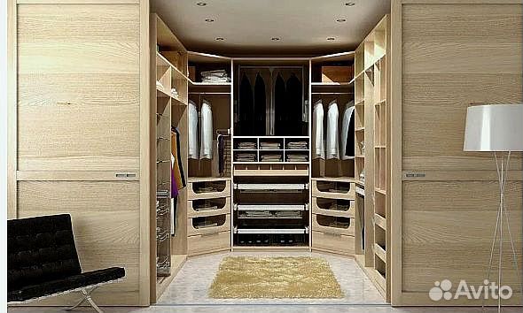 Гардеробные от производителя. Установка