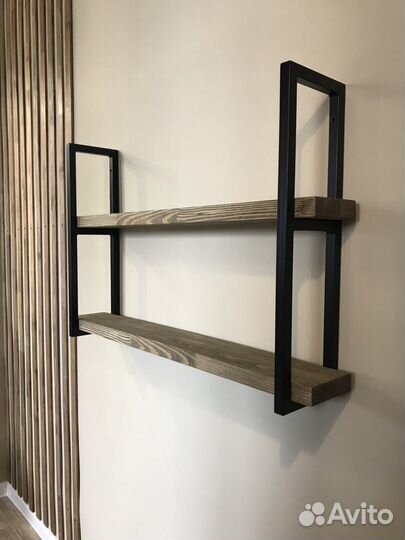 Полка настенная лофт