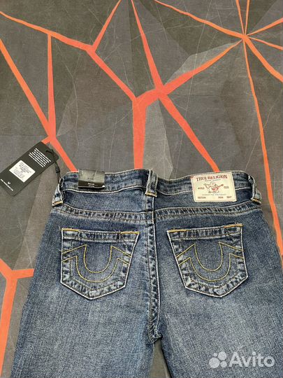 Джинсы true religion черные