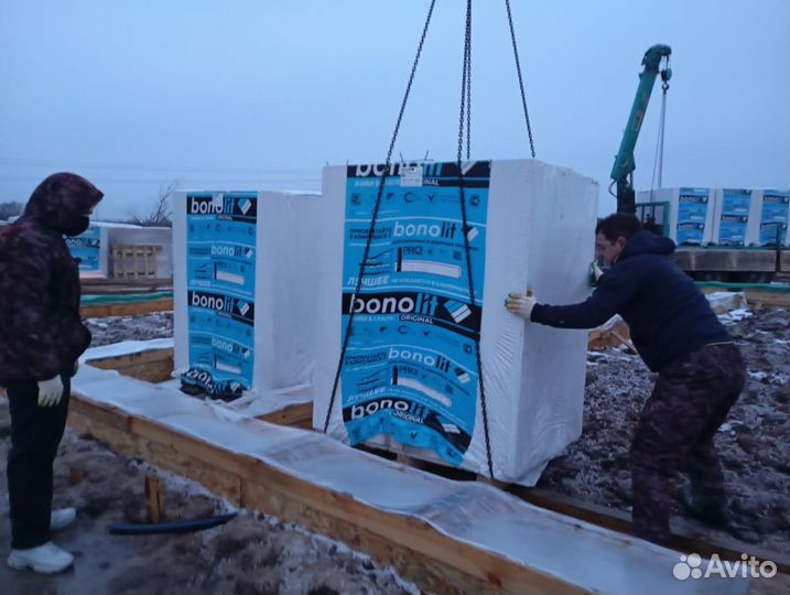 Блоки Бонолит д600