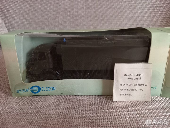Камаз 4310 Кунг Хаки. Элекон 1:43