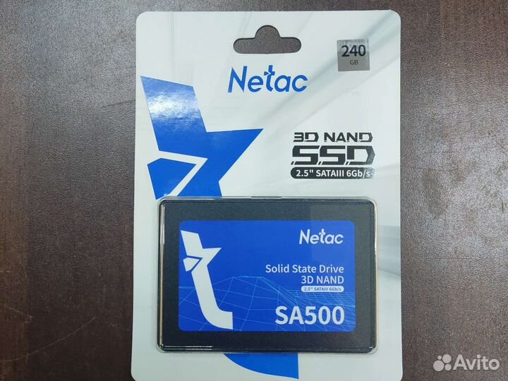 SSD 240gb новый С годовой гарантией