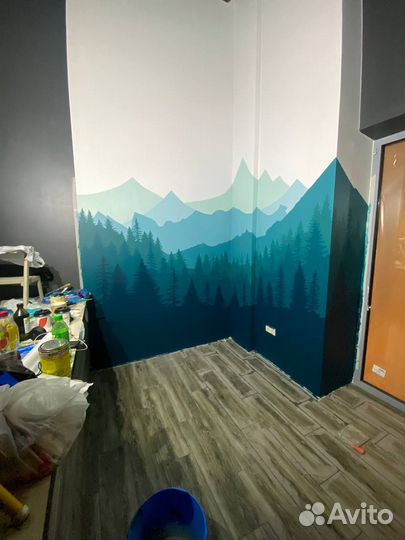 Роспись стен