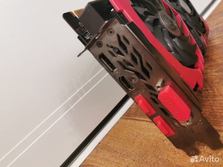 Топовая видеокарта MSI gaming X GTX 1070 8 gb