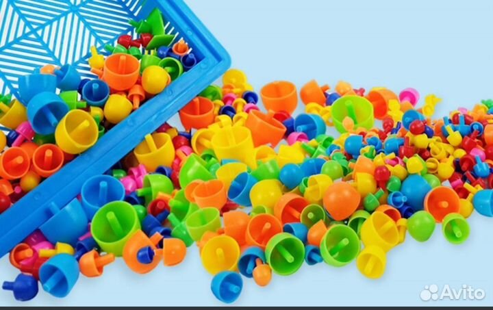 Мозаика детская / планшет с деталями/ конструктор