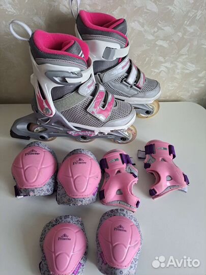 Ролики rollerblade spitfire детские 28-32