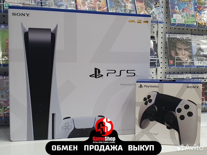 Игровая приставка Sony PS5 / Новая Б.У. Гарантия