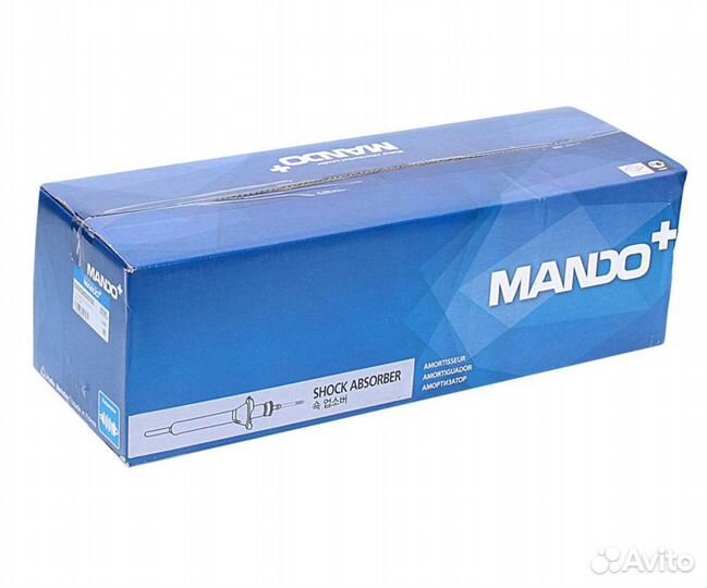 Амортизатор hyundai Accent (99) задний правый газо