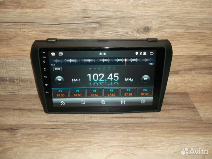 Магнитола Mazda 3bk Android с камерой заднего вида