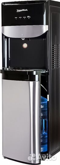 Кулер для воды Aqua Work DR71-T черный с нижней за