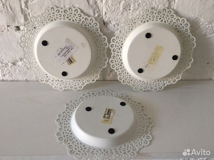 Тарелка IKEA белая